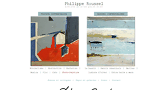 Desktop Screenshot of philippe-roussel.com